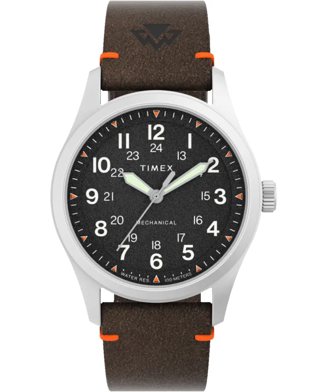 Expedition Field Mechanical 38mm Eco-Friendly Leather Strap Watch sold by Timex