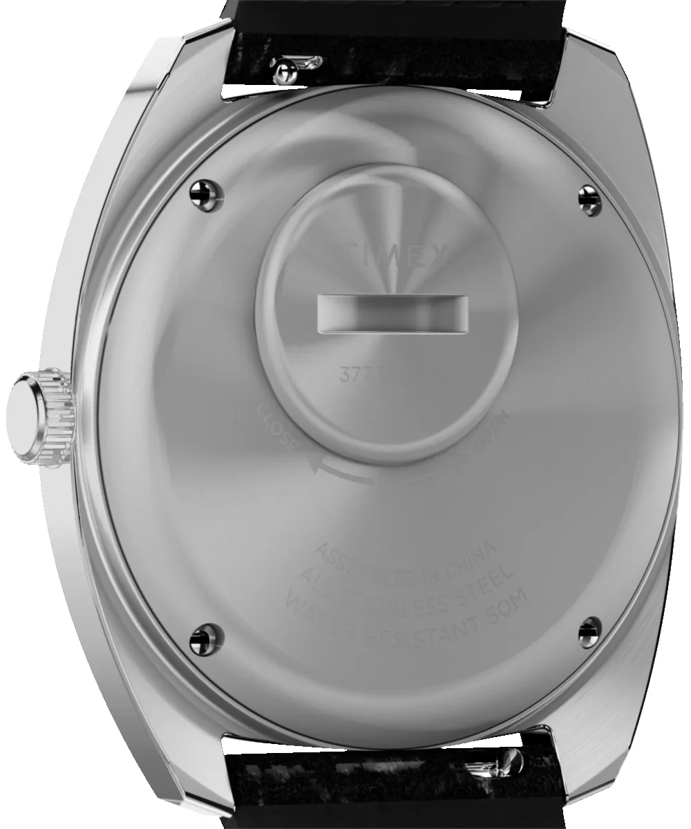 Q Timex 1978 Day/Date 37.5mm Leather Strap Watch sold by Timex product image thumbnail 4