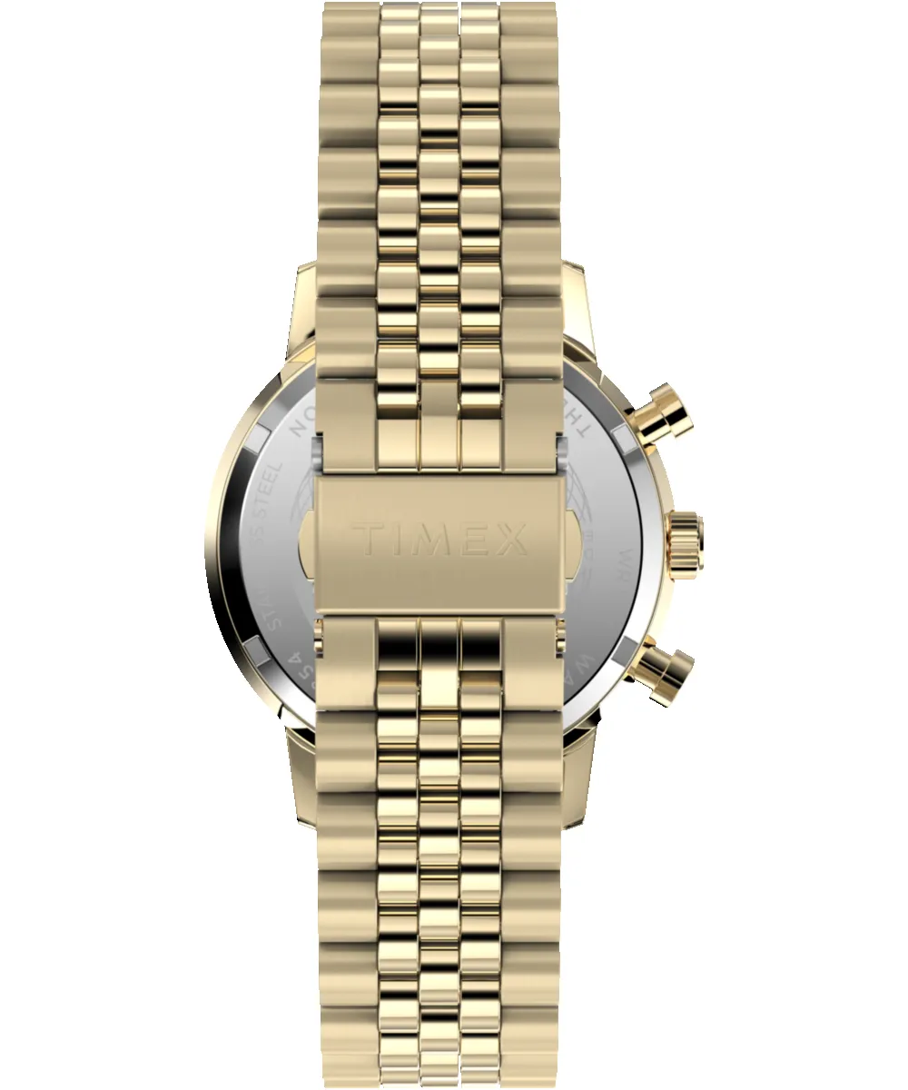 Marlin® Chronograph Tachymeter 40mm Stainless Steel Bracelet Watch sold by Timex product image thumbnail 3