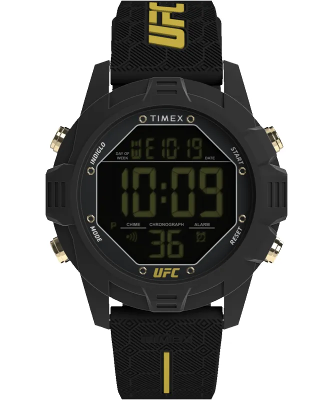 Timex UFC Brawler 43mm Silicone Strap Watch sold by Timex