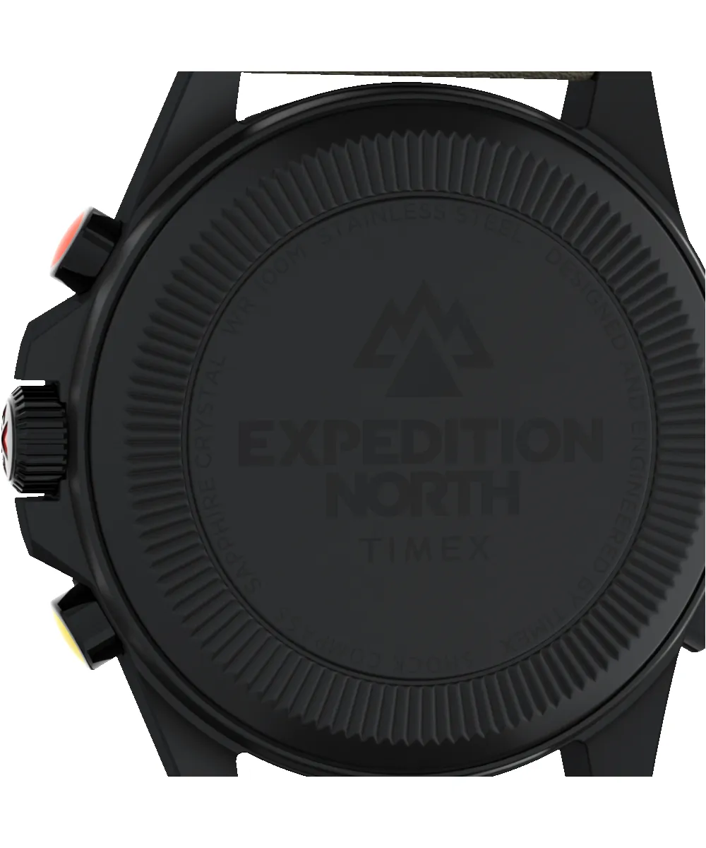 Expedition Tide-Temp-Compass 43mm Eco-Friendly Leather Strap Watch sold by Timex product image thumbnail 4