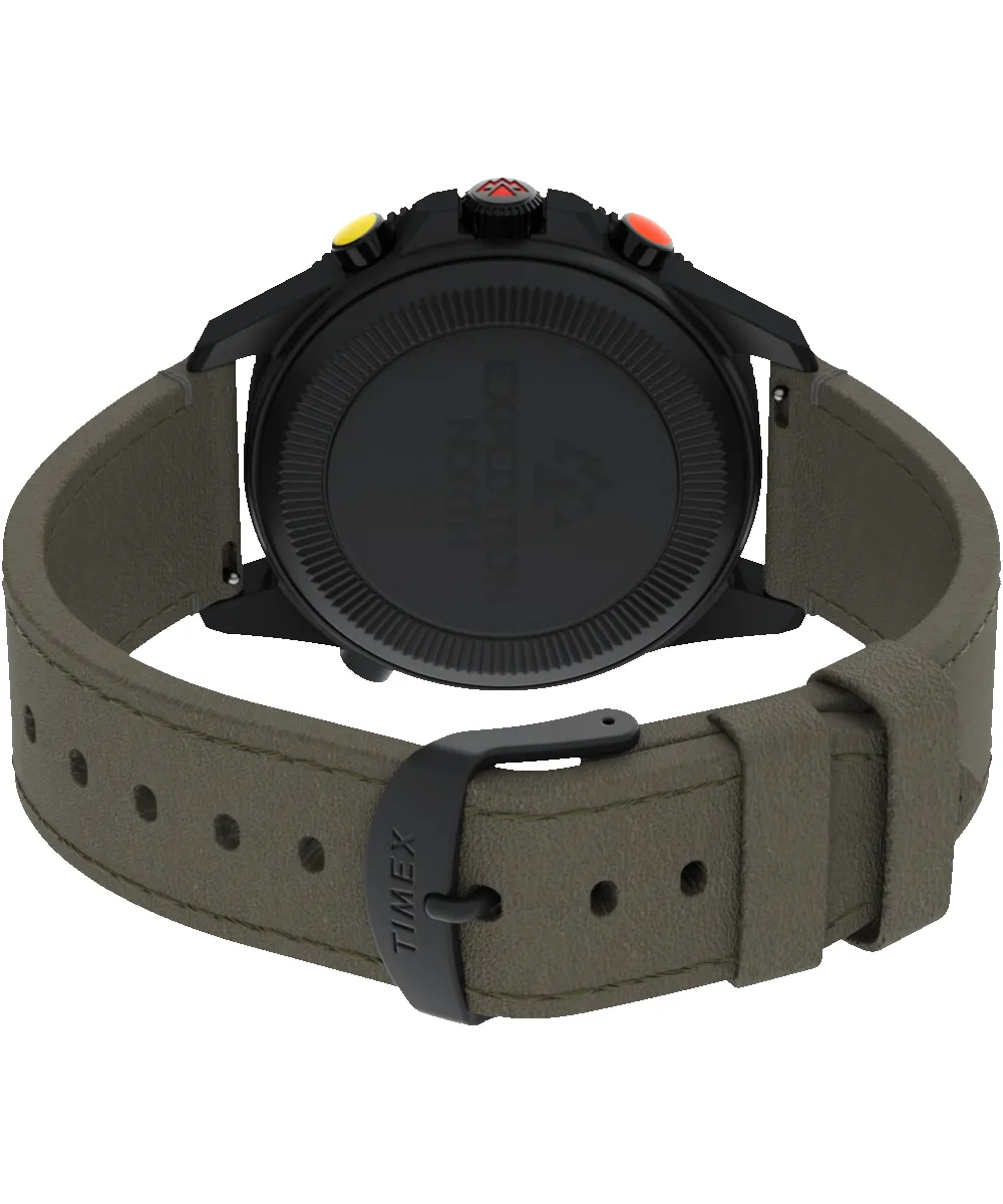 Expedition Tide-Temp-Compass 43mm Eco-Friendly Leather Strap Watch sold by Timex product image thumbnail 5
