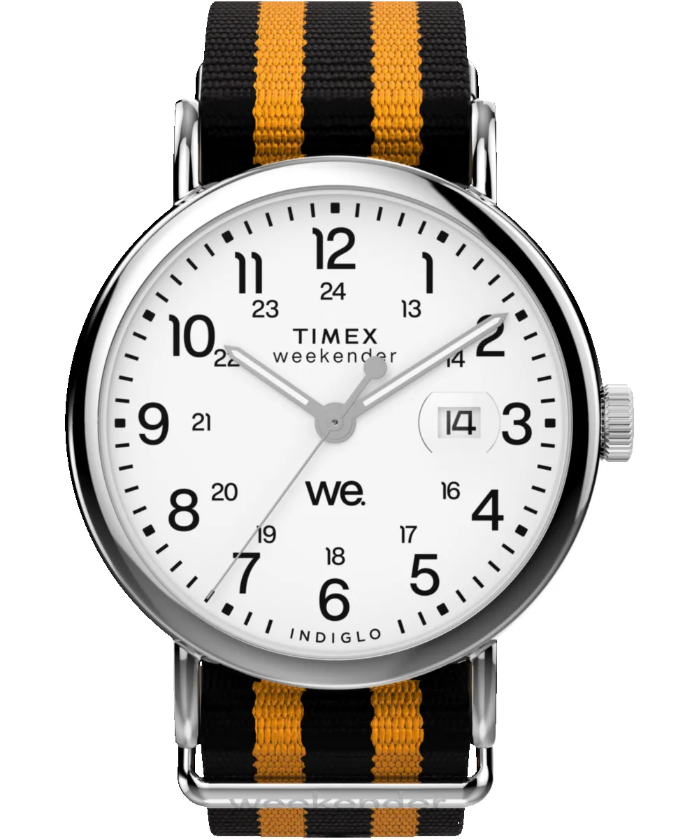 Weekender 40mm Fabric Strap Watch sold by Timex