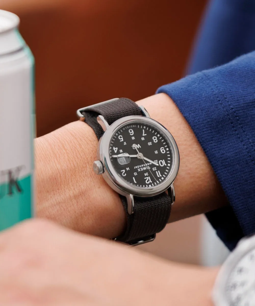 Weekender 40mm Fabric Strap Watch sold by Timex product image thumbnail 3