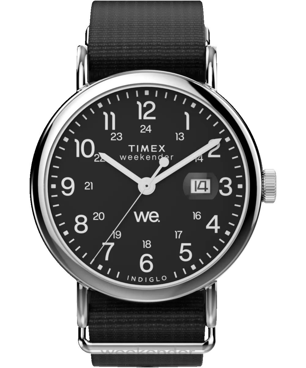 Weekender 40mm Fabric Strap Watch sold by Timex
