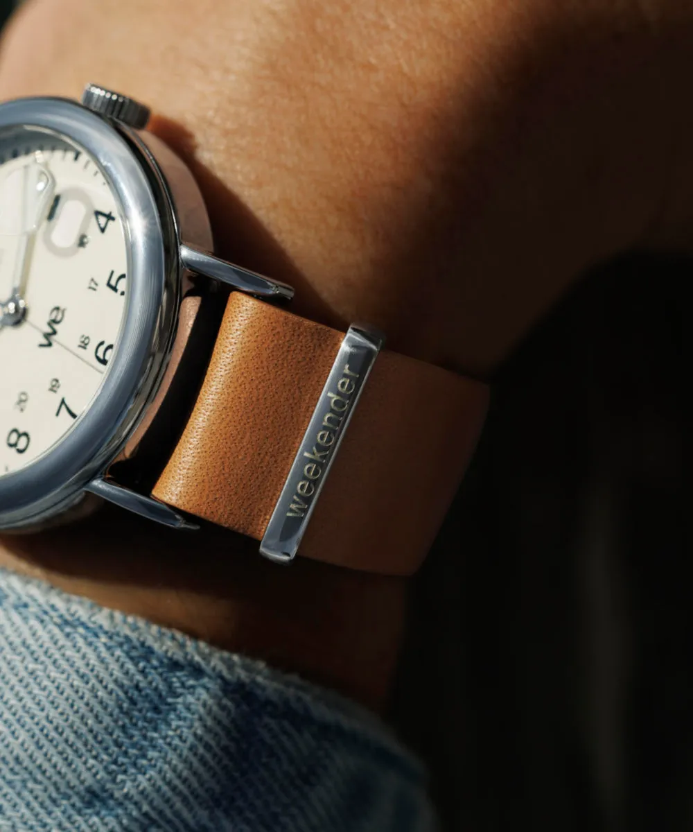 Weekender 37mm Leather Strap Watch sold by Timex product image thumbnail 3