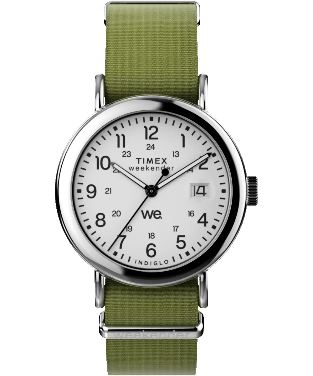 Weekender 37mm Fabric Strap Watch sold by Timex