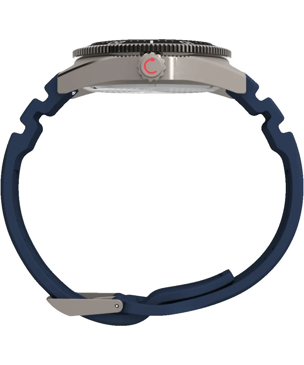 Deepwater Reef 200 GMT 41mm Synthetic Rubber Strap Watch sold by Timex product image thumbnail 2
