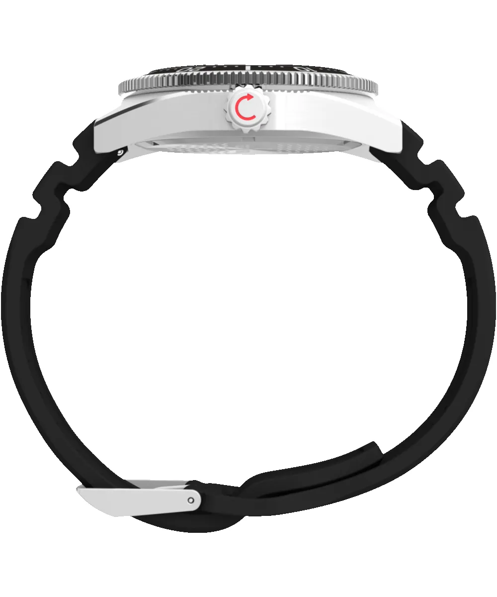Deepwater Reef 200 GMT 41mm Synthetic Rubber Strap Watch sold by Timex product image thumbnail 4