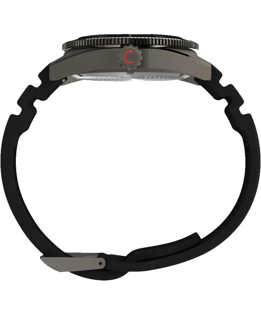 Deepwater Reef 200 41mm Synthetic Rubber Strap Watch sold by Timex product image thumbnail 4