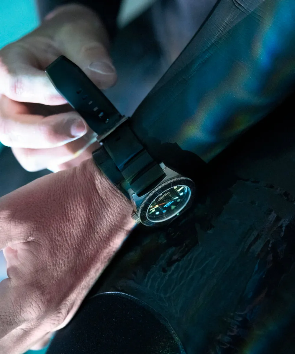 Deepwater Reef 200 41mm Synthetic Rubber Strap Watch sold by Timex product image thumbnail 2