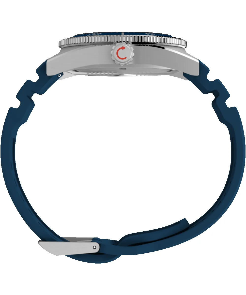 Deepwater Reef 200 41mm Synthetic Rubber Strap Watch sold by Timex product image thumbnail 3