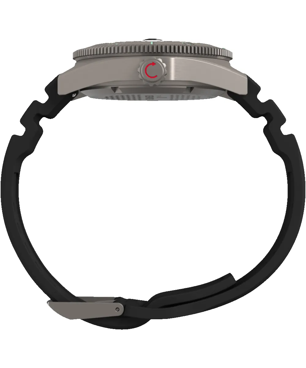 Deepwater Reef 200 Titanium Automatic 41mm Synthetic Rubber Strap Watch sold by Timex product image thumbnail 4