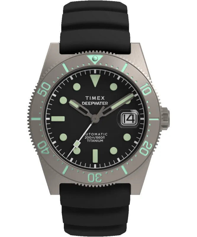 Deepwater Reef 200 Titanium Automatic 41mm Synthetic Rubber Strap Watch sold by Timex