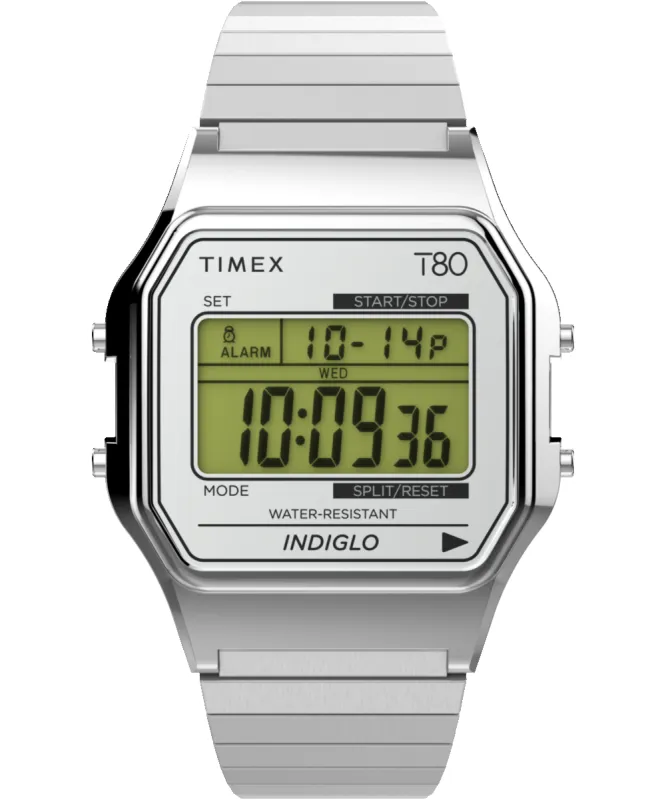 Timex 80 34mm Stainless Steel Expansion Band Watch sold by Timex
