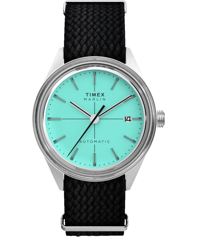 Marlin® Jet Automatic 38mm Fabric Strap Watch sold by Timex