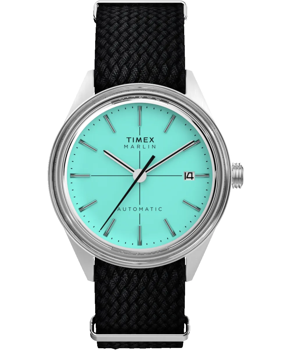 Marlin® Jet Automatic 38mm Fabric Strap Watch sold by Timex