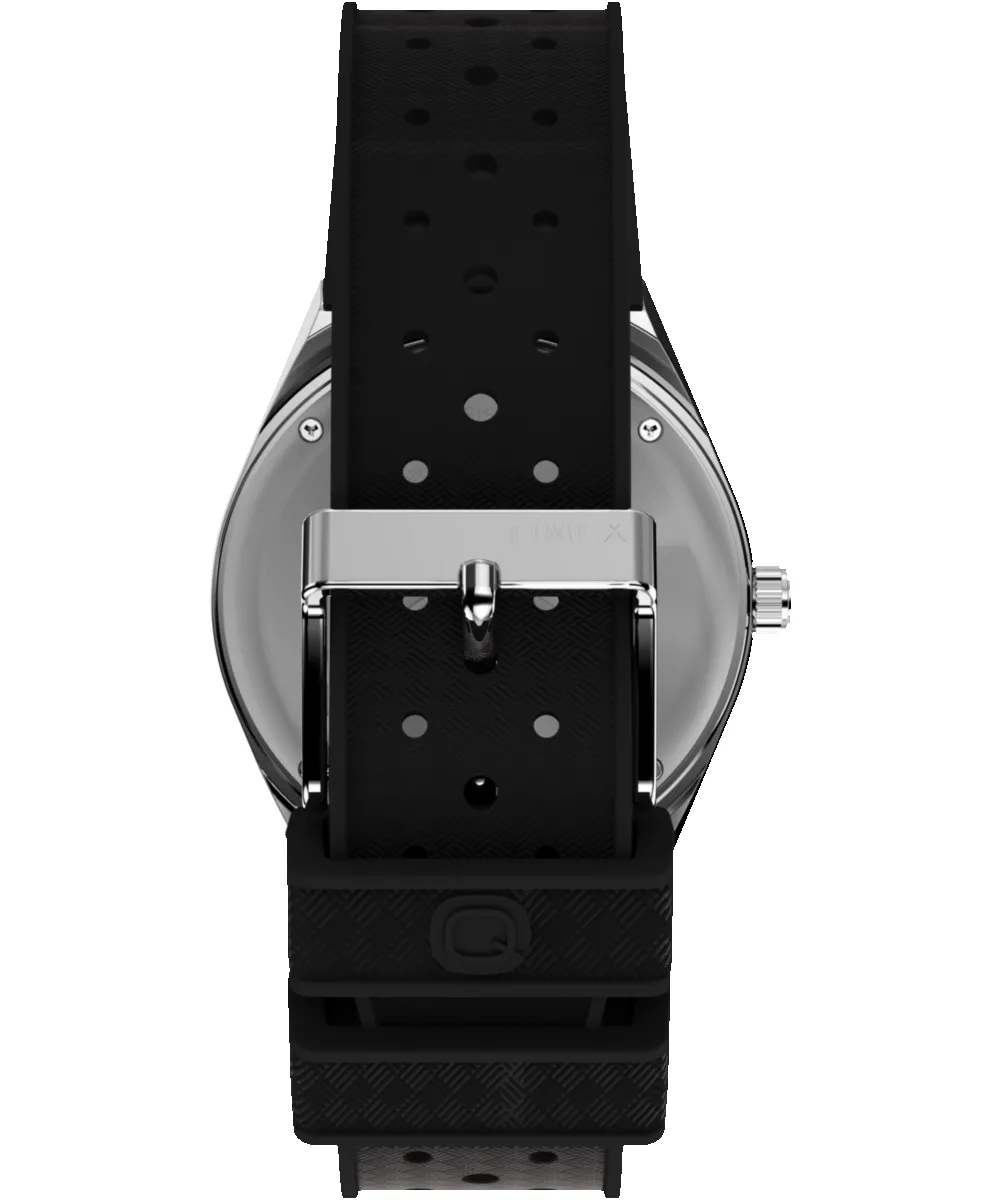 Q Timex® GMT 38mm Synthetic Rubber Strap Watch sold by Timex product image thumbnail 4