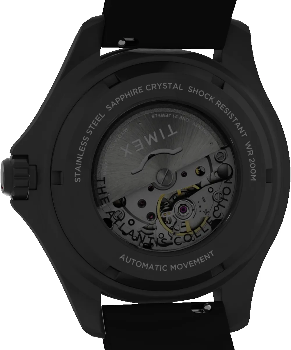 Deepwater Tiburón Automatic 43mm Synthetic Rubber Strap Watch sold by Timex product image thumbnail 5