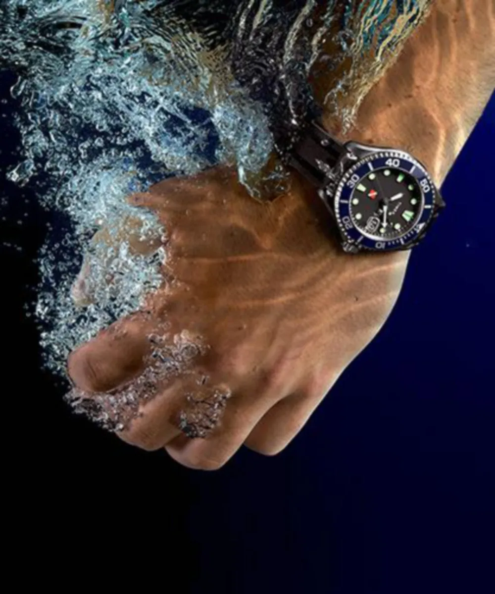 Deepwater Tiburón Automatic 43mm Synthetic Rubber Strap Watch sold by Timex product image thumbnail 2