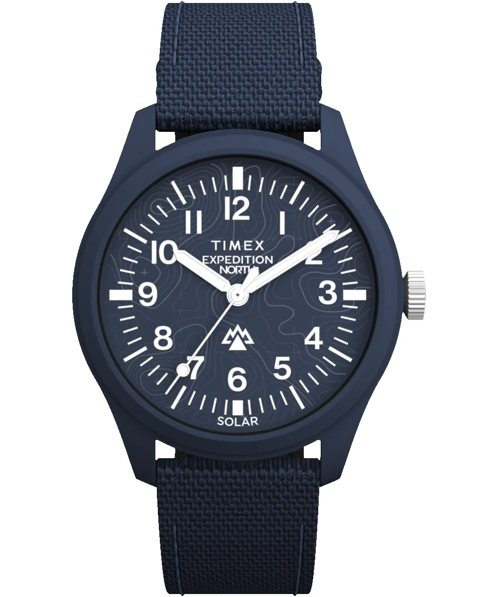 Expedition Traprock Solar 40mm Eco-friendly Strap Watch sold by Timex