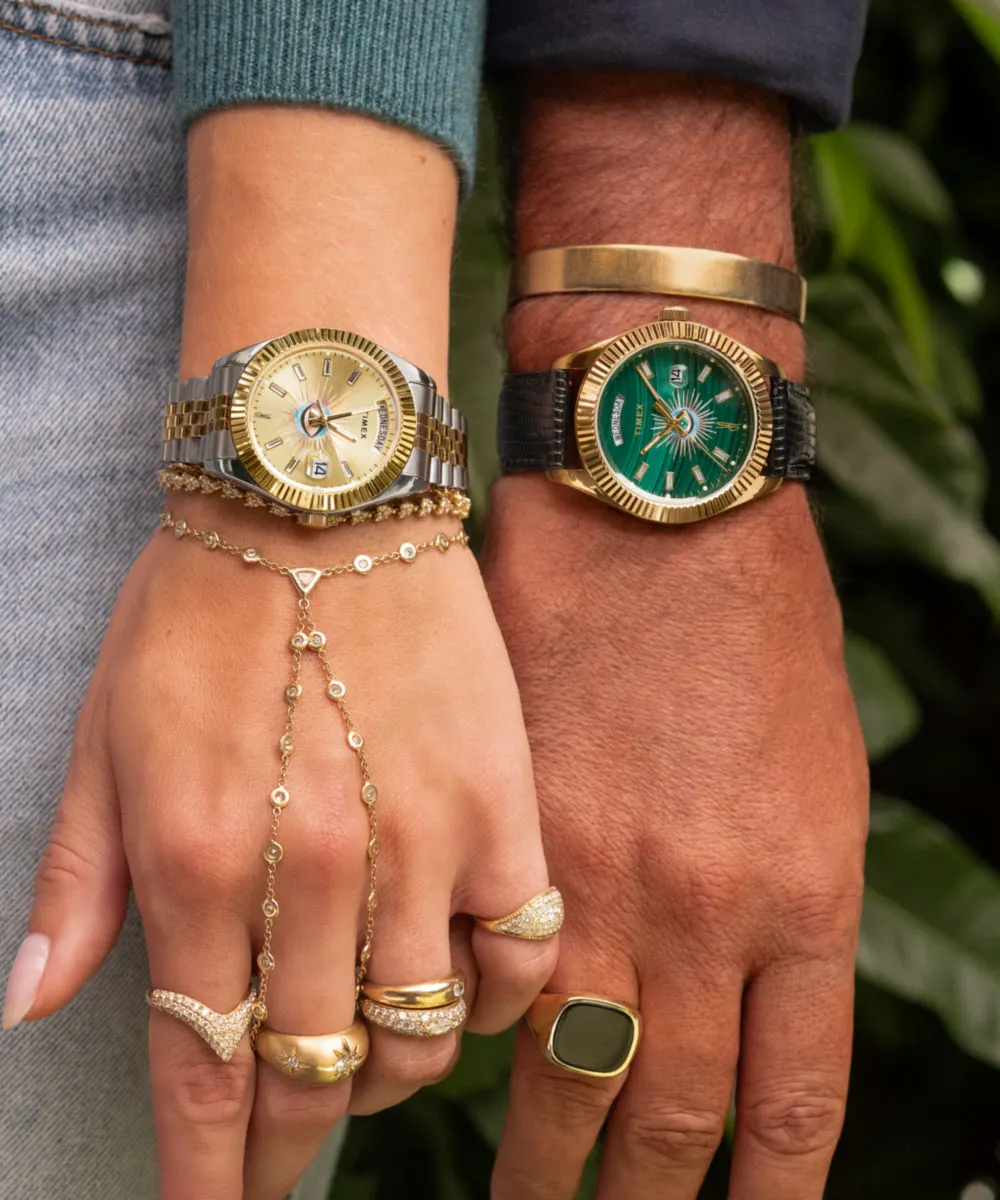 Timex x Jacquie Aiche 36mm Stainless Steel Bracelet Watch sold by Timex product image thumbnail 4