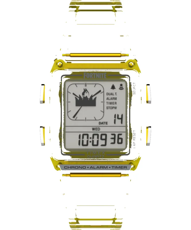 Q Timex LCA x Fortnite® 35mm Resin Strap Watch sold by Timex