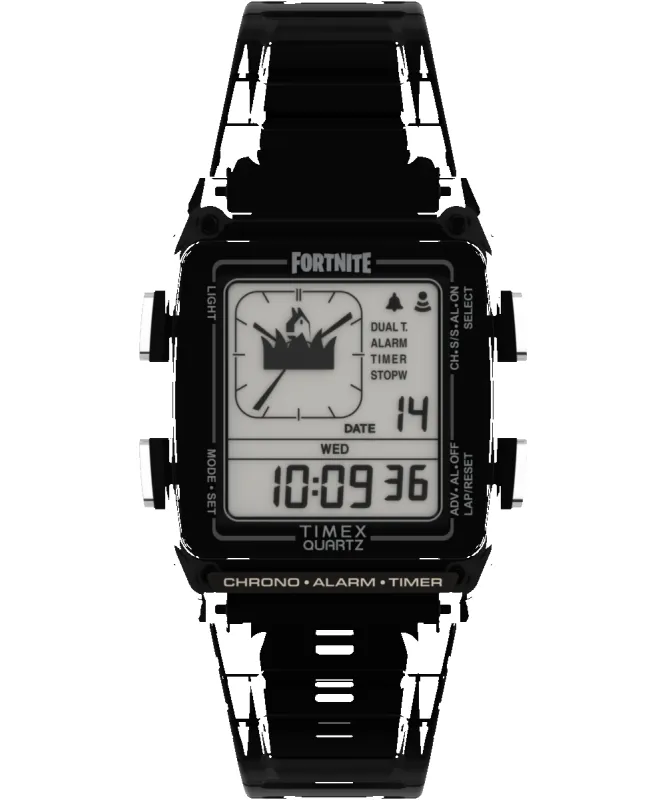 Q Timex LCA x Fortnite® 35mm Resin Strap Watch sold by Timex