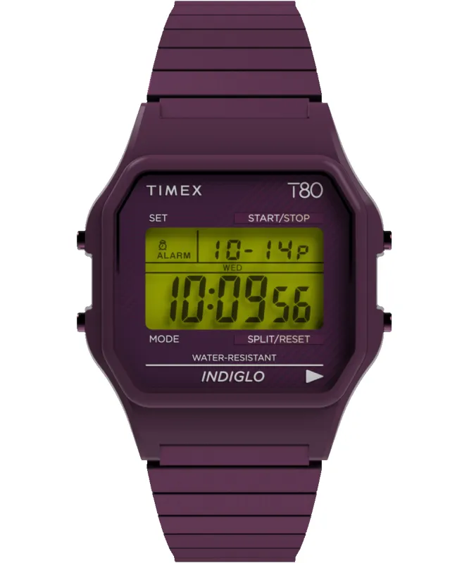 Timex T80 34mm Stainless Steel Expansion Band Watch with Perfect Fit sold by Timex