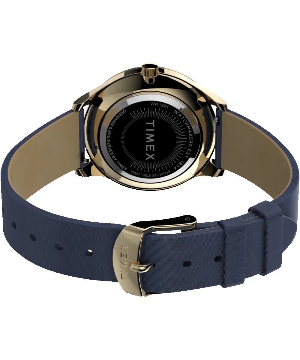 Celestial Opulence 32mm Textured Fabric Strap Watch sold by Timex product image thumbnail 5