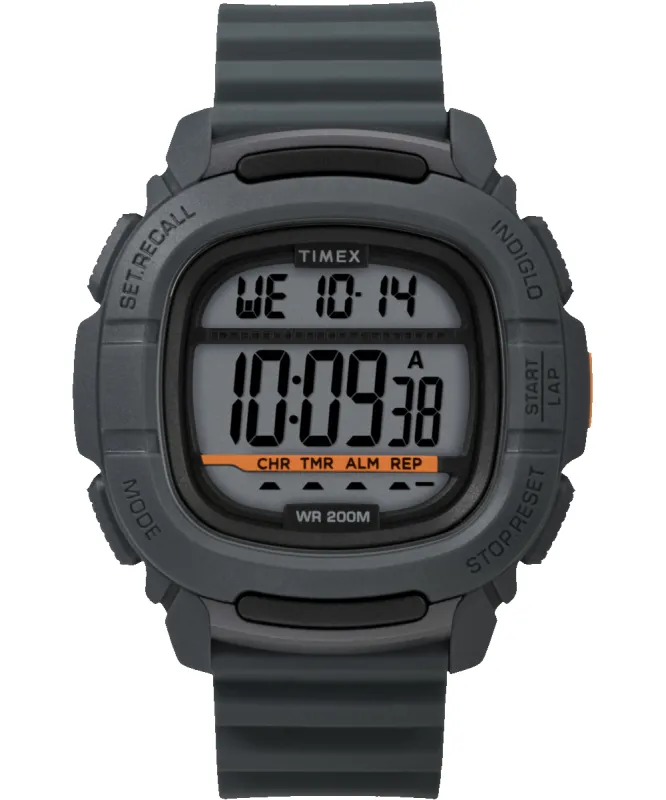 Timex Command™ 47mm Silicone Strap Watch made by Timex