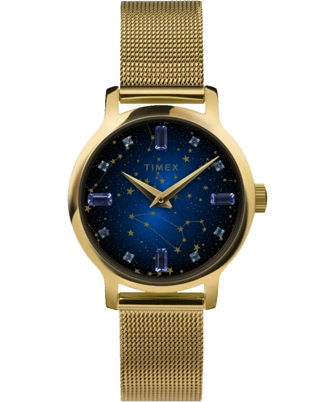 Transcend Celestial 31mm Stainless Steel Bracelet Watch sold by Timex