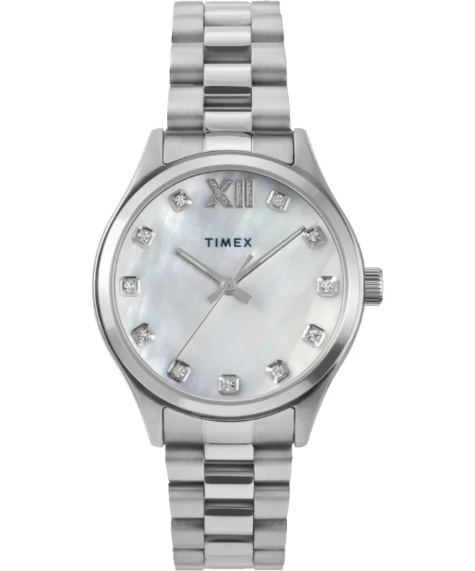 Timex Legacy 34mm Stainless Steel Bracelet Watch sold by Timex