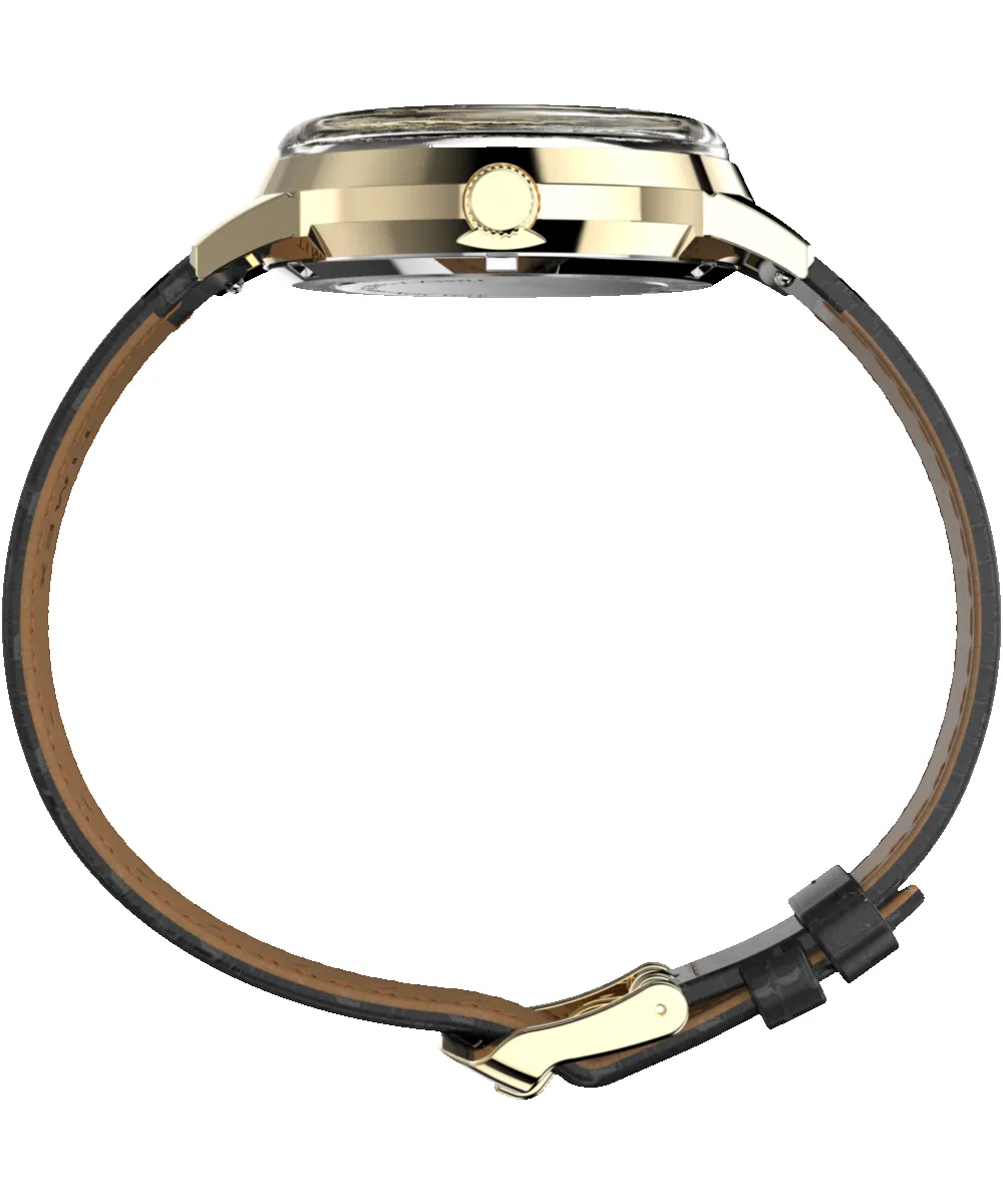 Timex x Todd Snyder Marlin® Automatic 38mm Leather Strap Watch sold by Timex product image thumbnail 2