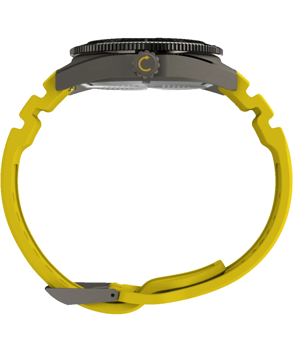 Deepwater Reef 200 41mm Synthetic Rubber Strap Watch sold by Timex product image thumbnail 3