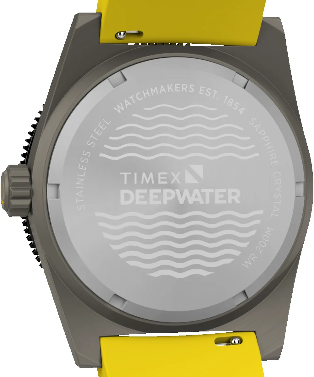 Deepwater Reef 200 41mm Synthetic Rubber Strap Watch sold by Timex product image thumbnail 5