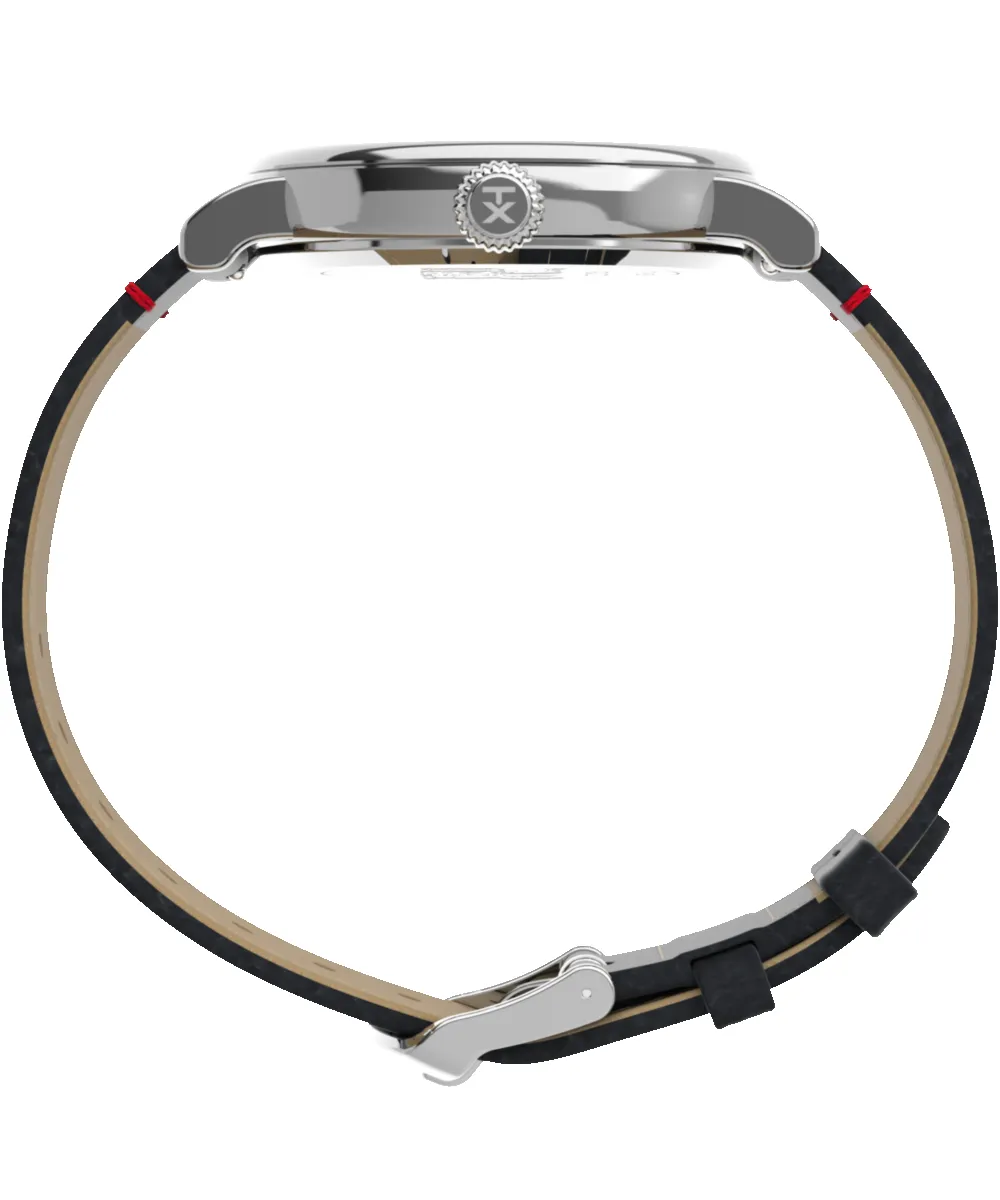 Timex Standard x Peanuts Featuring Snoopy Fireworks 40mm Leather Strap Watch sold by Timex product image thumbnail 2