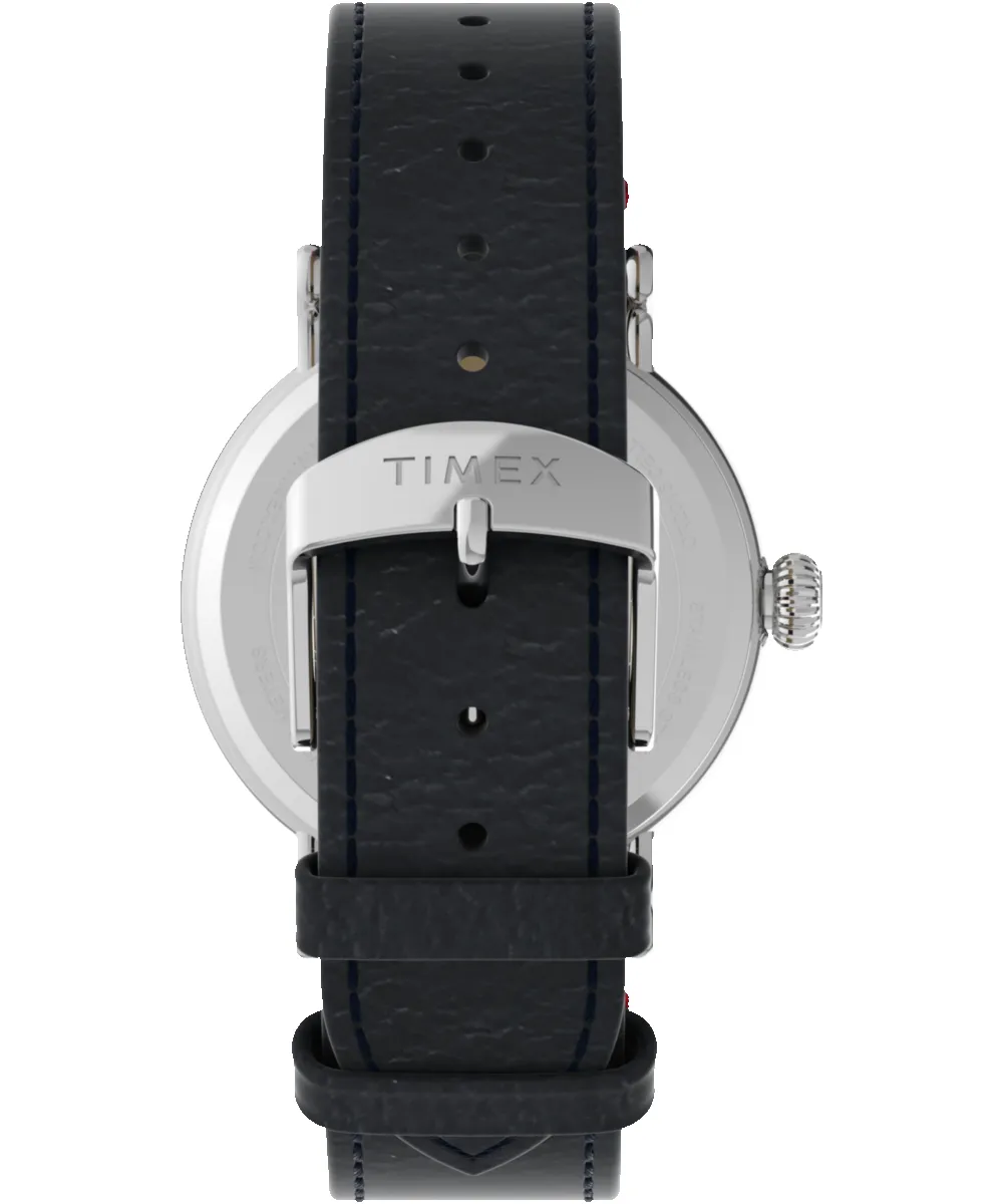 Timex Standard x Peanuts Featuring Snoopy Fireworks 40mm Leather Strap Watch sold by Timex product image thumbnail 3