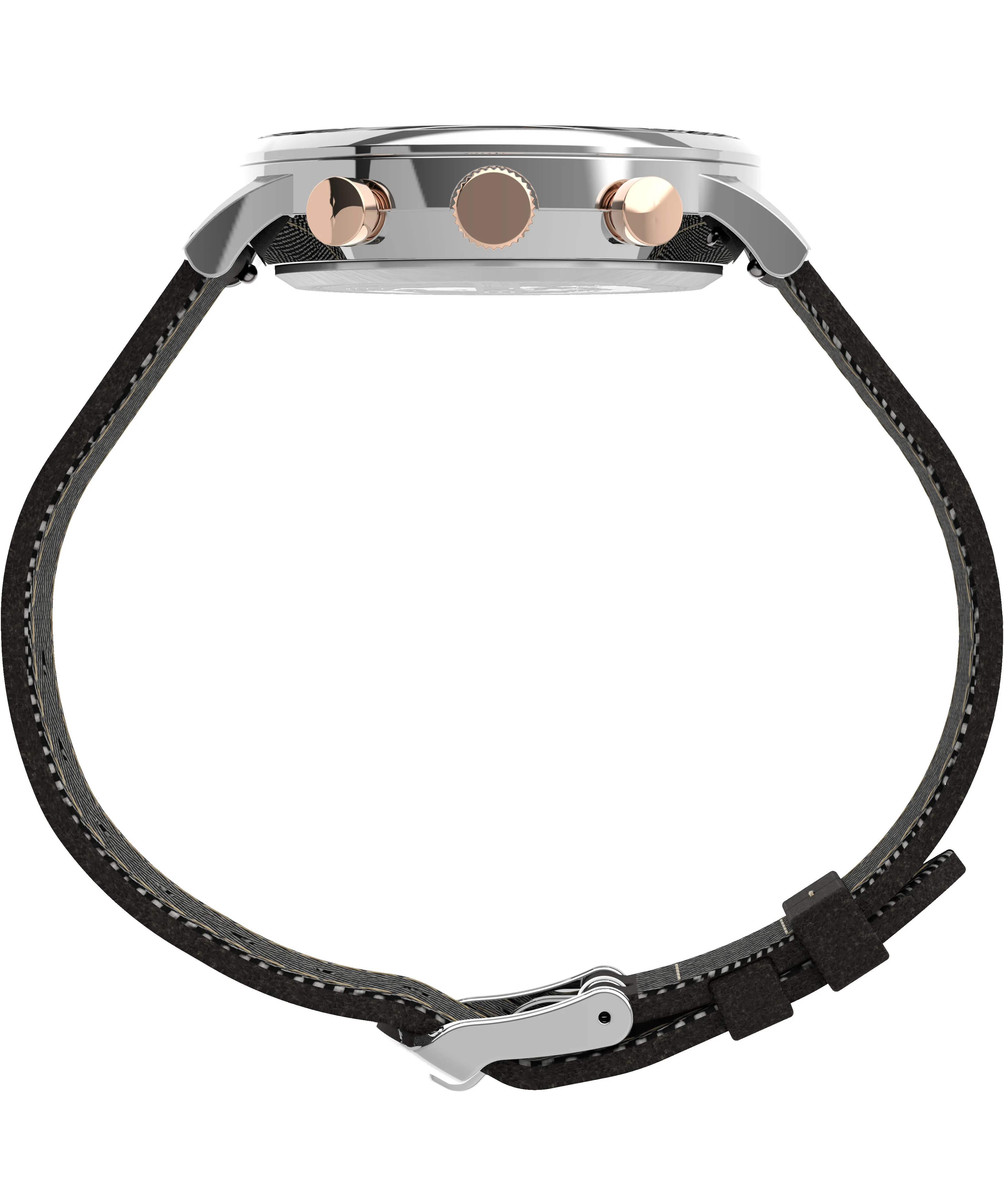 Waterbury Classic Chronograph 40mm Leather Strap Watch sold by Timex product image thumbnail 2