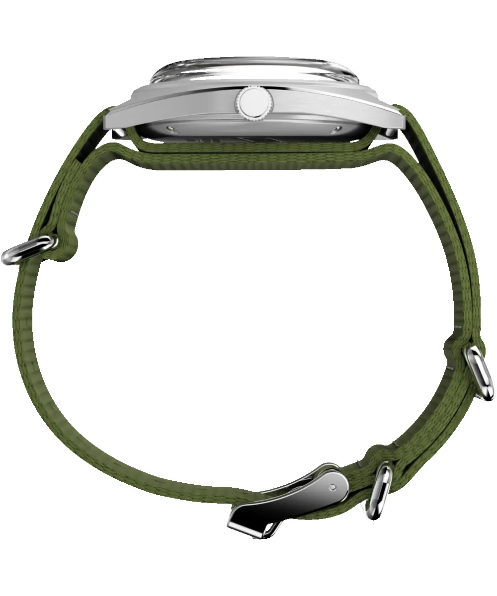 Timex x Worn & Wound 37mm Fabric Strap Watch sold by Timex product image thumbnail 2