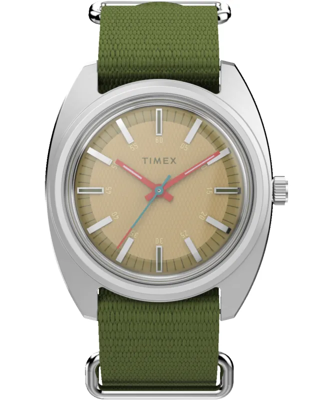 Timex x Worn & Wound 37mm Fabric Strap Watch sold by Timex