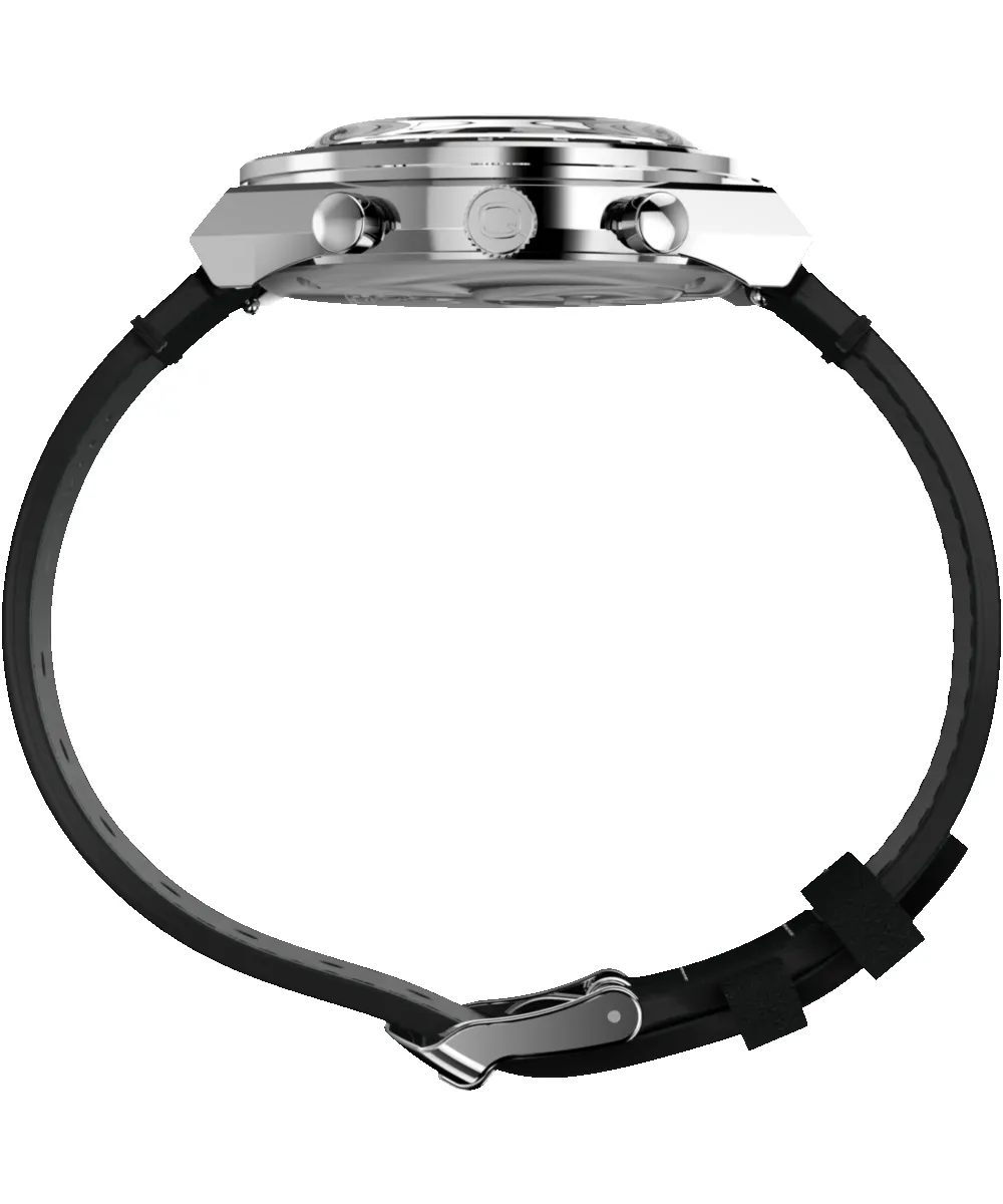 Q Timex Chronograph x Peanuts Snoopy 40mm Leather Strap Watch sold by Timex product image thumbnail 2