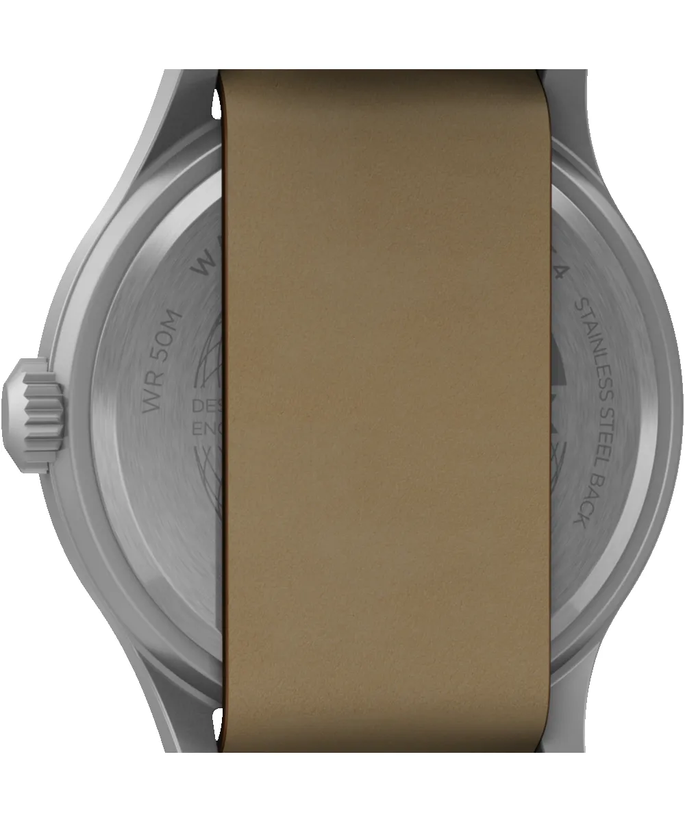 Expedition Sierra 40mm Leather Strap Watch sold by Timex product image thumbnail 4