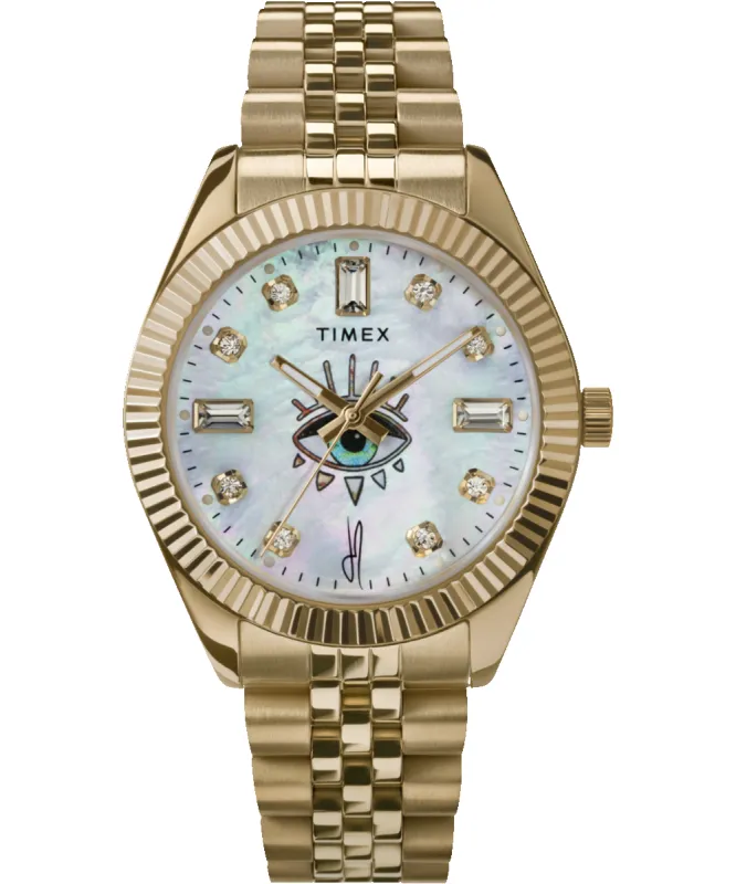 Timex x Jacquie Aiche 36mm Stainless Steel Bracelet Watch sold by Timex