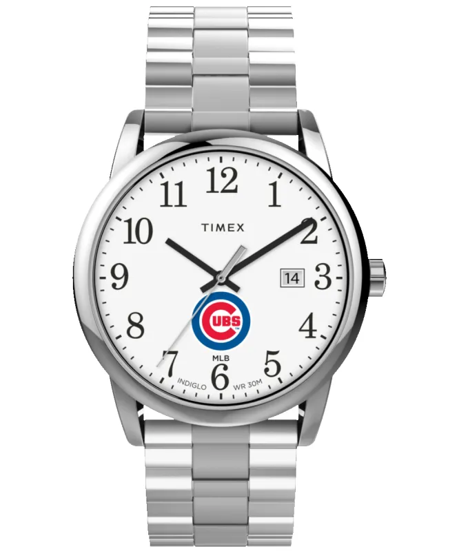 Easy Reader Expansion Bracelet Chicago Cubs sold by Timex