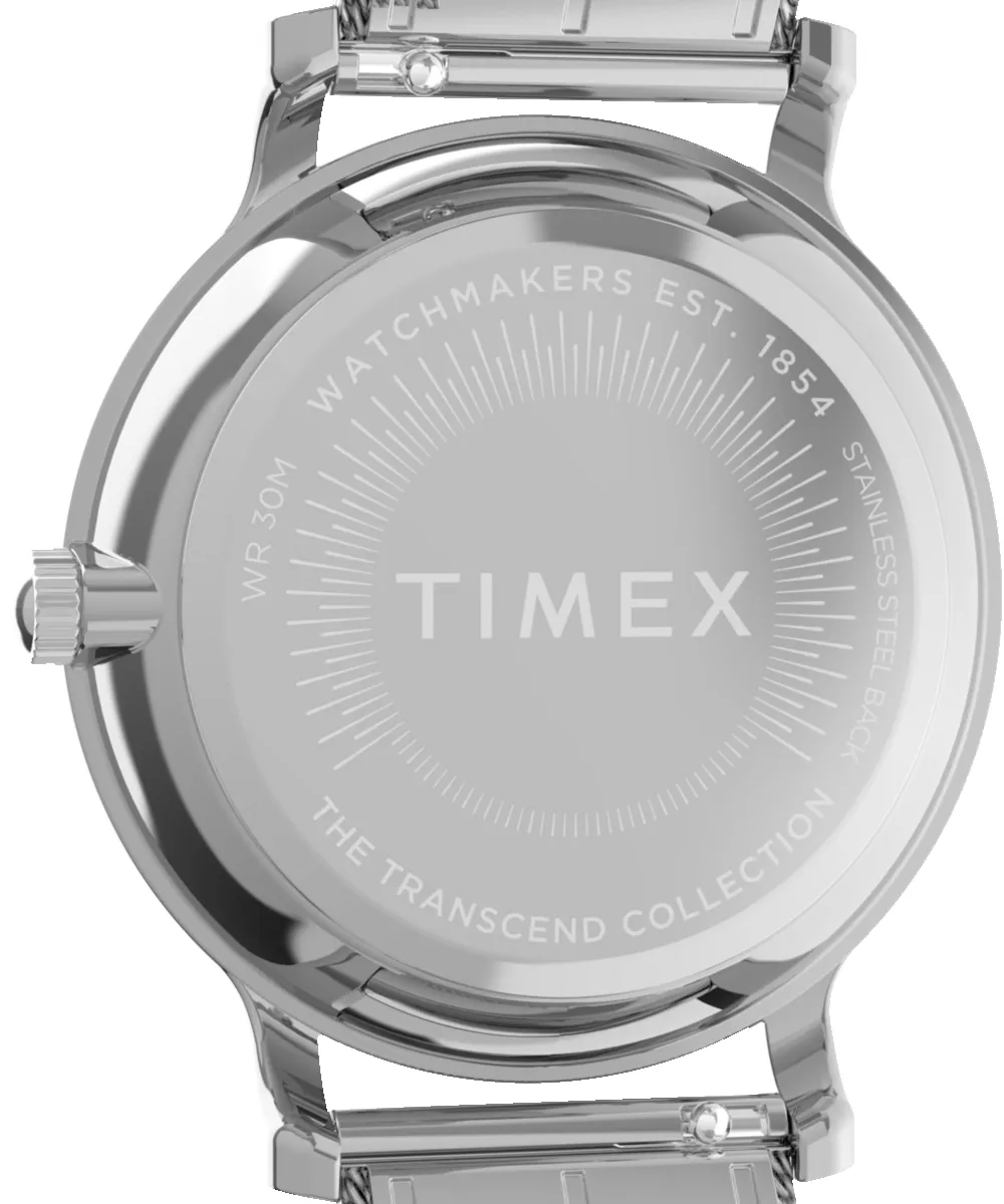 Transcend 34mm Stainless Steel Bracelet Watch sold by Timex product image thumbnail 5