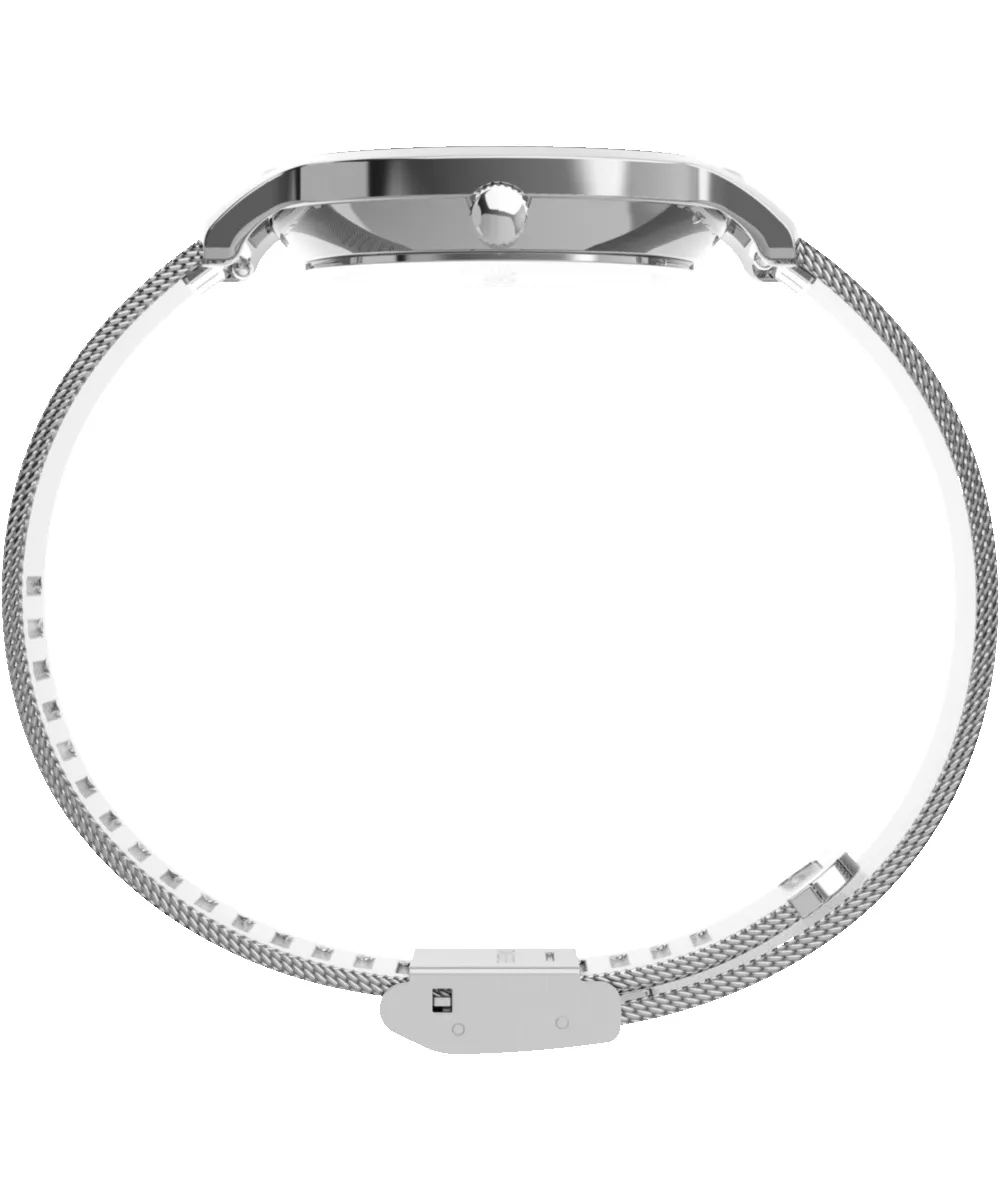Transcend 34mm Stainless Steel Bracelet Watch sold by Timex product image thumbnail 3