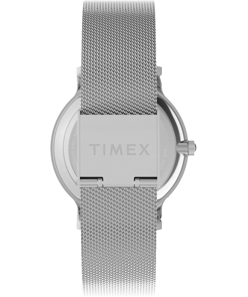 Transcend 34mm Stainless Steel Bracelet Watch sold by Timex product image thumbnail 4