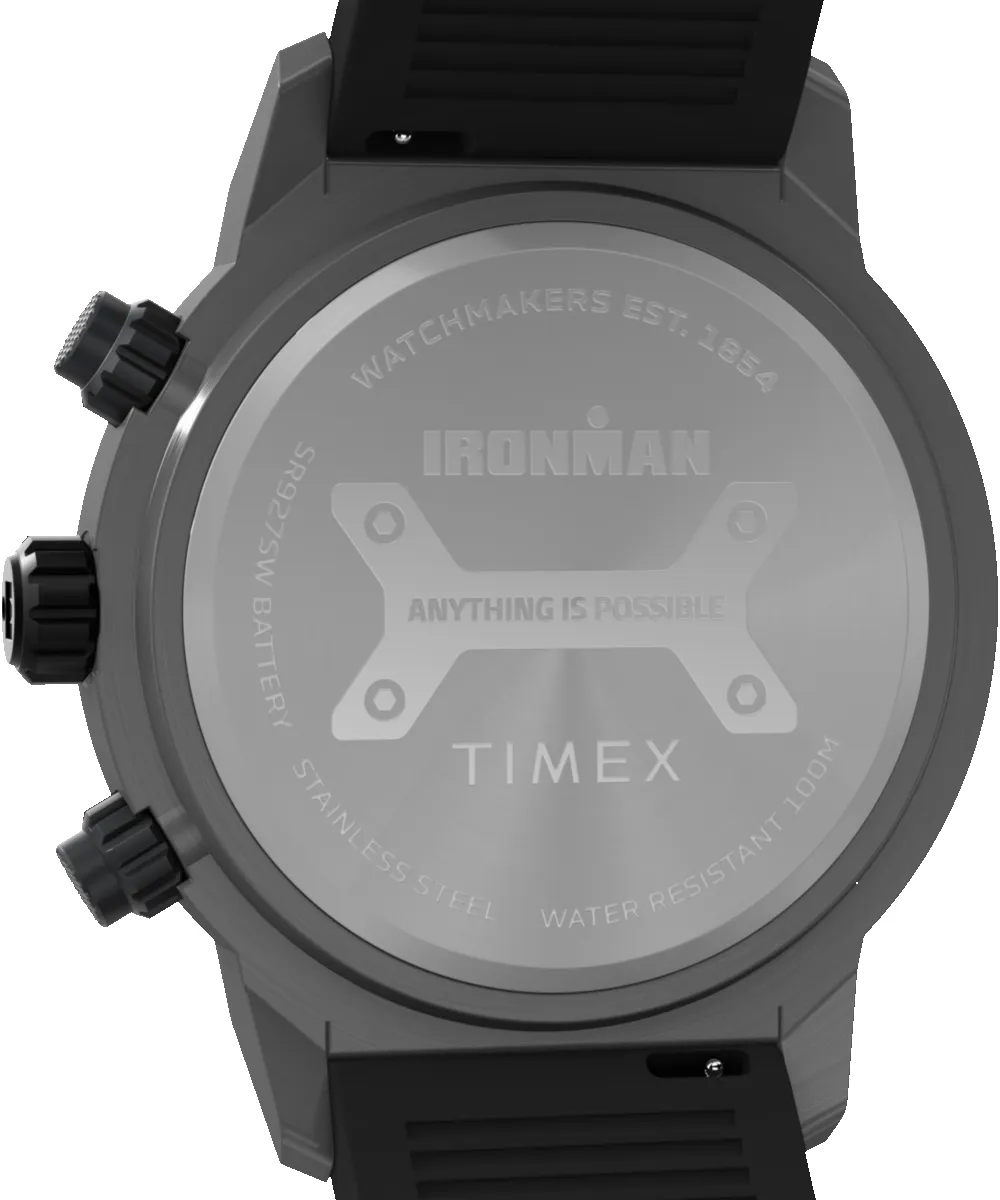 TIMEX® IRONMAN® Challenger Chronograph 44mm Silicone Strap Watch sold by Timex product image thumbnail 5