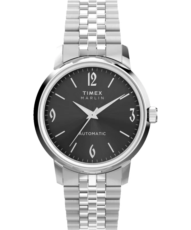 Marlin® Automatic 40mm Stainless Steel Bracelet Watch sold by Timex